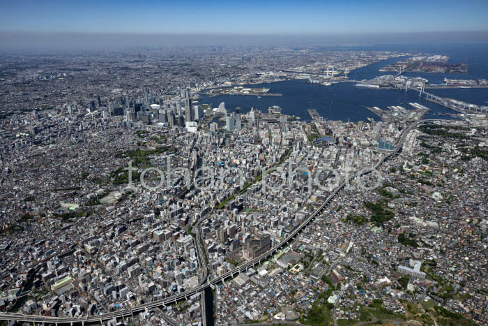 阪東橋駅,黄金町駅周辺より横浜の街並み(202453)