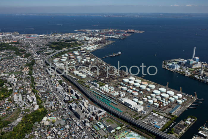 豊浦町周辺より磯子方面の京浜コンビナード(202453)
