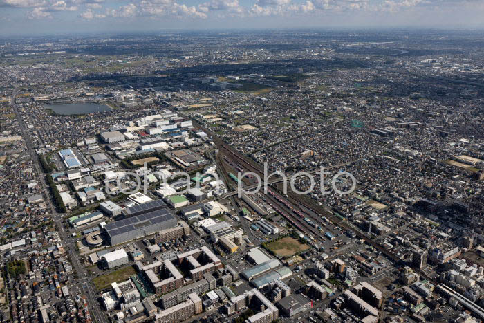 南越谷駅と越谷流通団地より越谷レイクタウ方面(20241013)