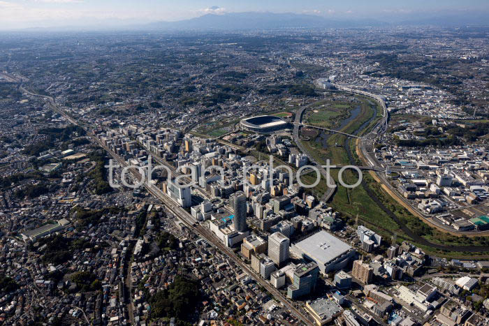 新横浜駅周辺より富士山(20241103)