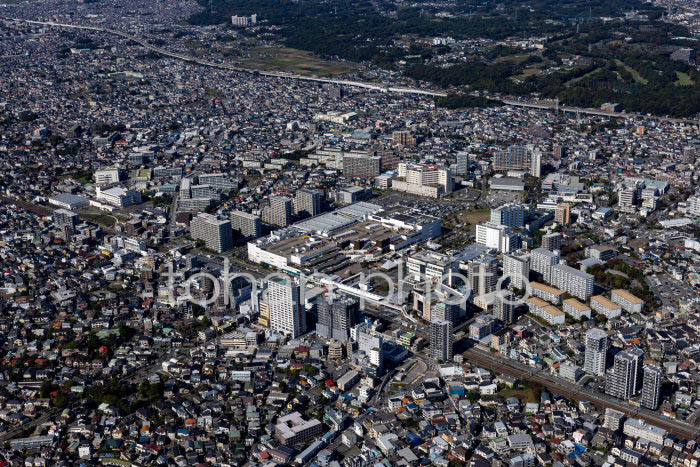 辻堂駅と街並み(20241103)