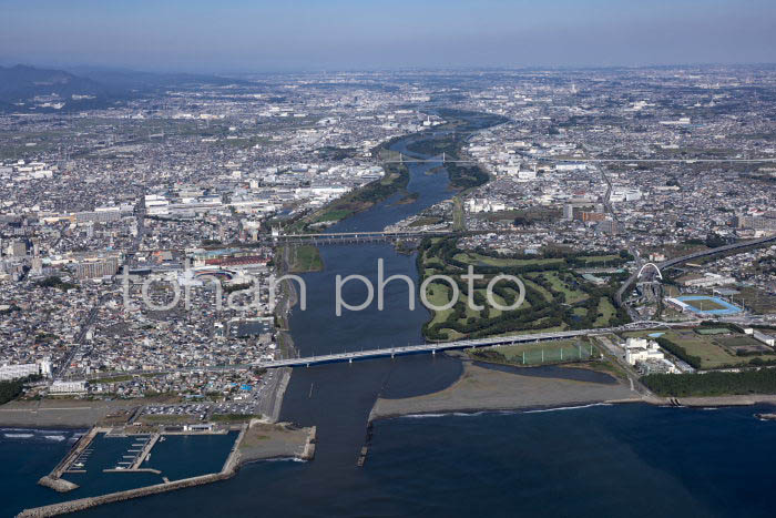 相模川河口より上流方面(20241103)