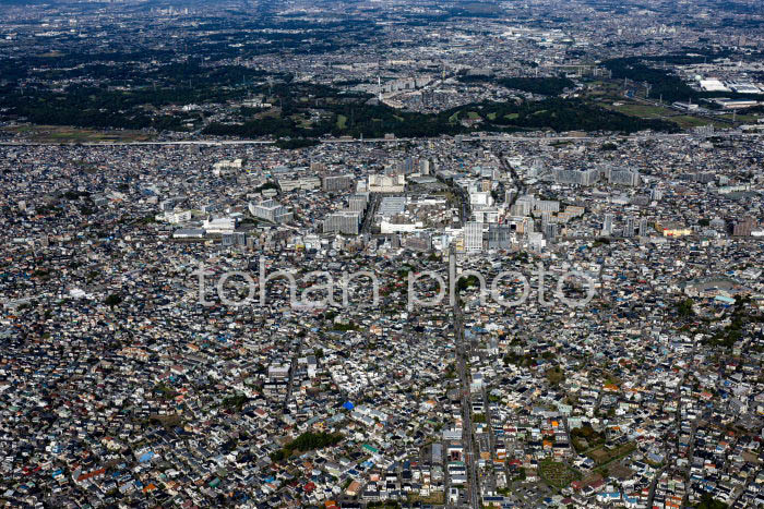 辻堂駅と街並み(20241103)