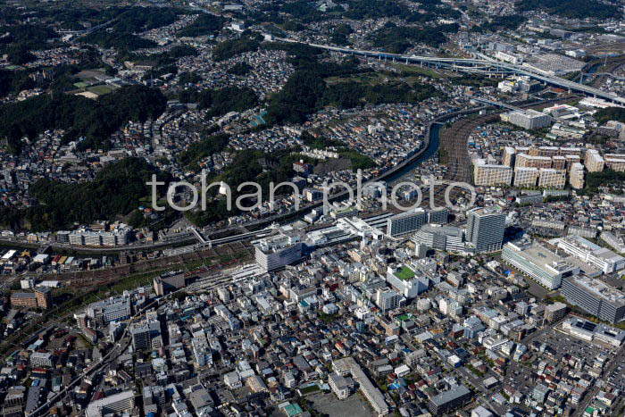 大船駅と街並み(20241103)