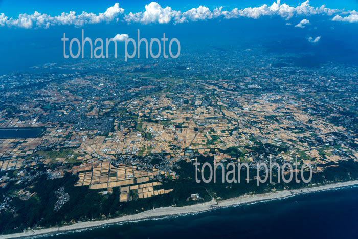 遠州灘より豊橋平野