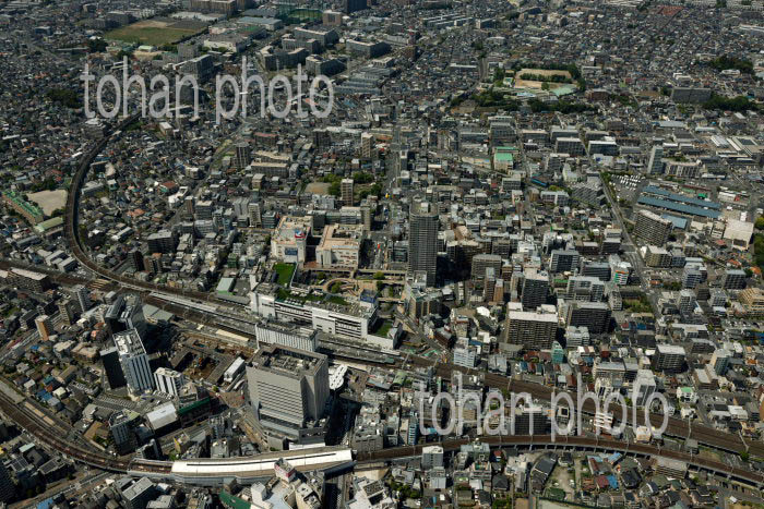 船橋駅と周辺の街並み