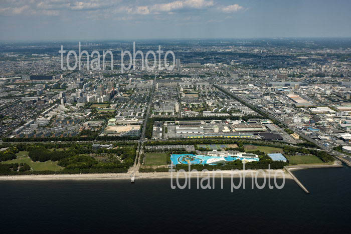 いなげの浜周辺より稲毛海岸駅周辺の住宅地