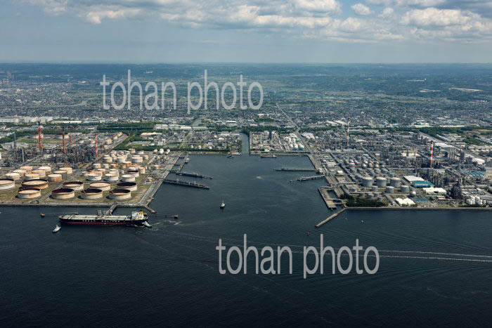 京葉コンビナート(千葉港OIRECシーバース)周辺