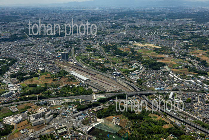 JR貨物株式会社横浜羽沢駅と羽沢横浜国大駅周辺