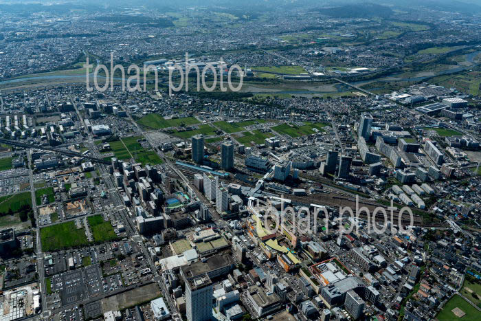 海老名駅と海老名の街並み