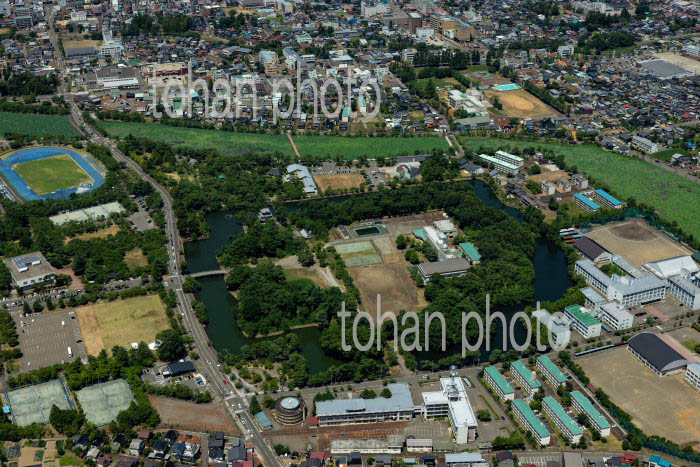 高田城跡,高田城址公園周辺