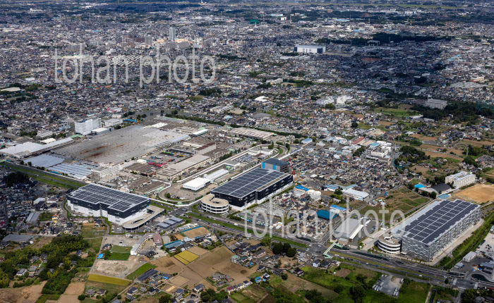 UDトラックス㈱工場及び物流倉庫群周辺