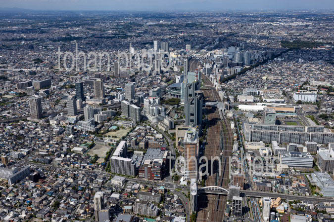 さいたま新都心周辺より大宮駅方面