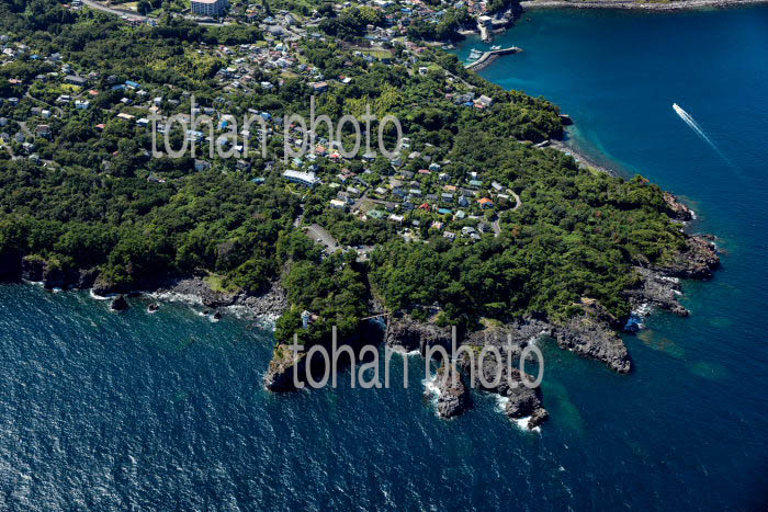 城ケ崎海岸,門脇埼灯台,門脇つり橋周辺