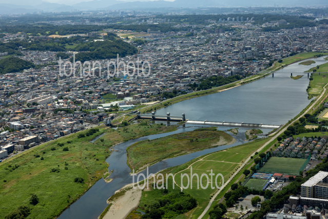 二ケ領上河原堰堤(多摩川)