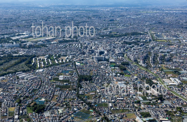 久米川駅と東村山の街並み