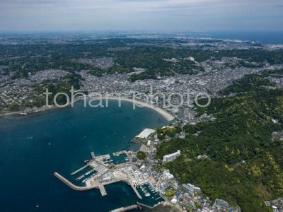 逗子海岸より逗子市街地-(2023,05)