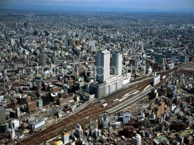 名古屋駅より市街地(2004,04)