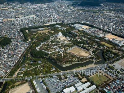 姫路城(白鷺城)全景,世界遺産,日本百名城-兵庫