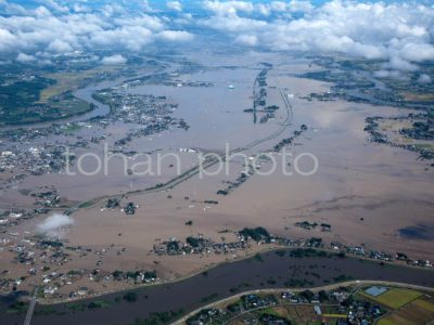 東日本豪雨(茨城県常総市水海道周辺)20150911