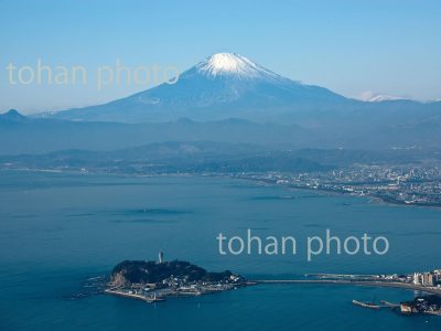 江の島より富士山-神奈