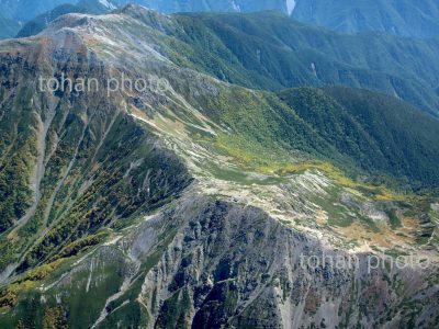 明石山脈(南アルプス)塩見岳-静岡