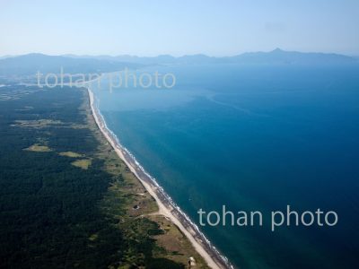 吹上浜,金峰町より野間岳-鹿児島