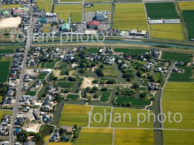 千代田町直鳥のクリーク-佐賀