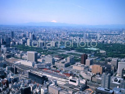 東京駅周辺より富士山(1992)