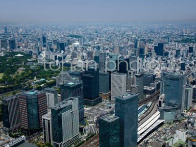 東京駅と大手町(2014,05)