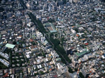 表参道より原宿駅(1997)