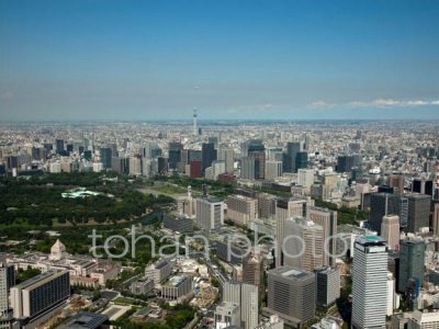 霞ヶ関周辺り日比谷方面(2012,08)